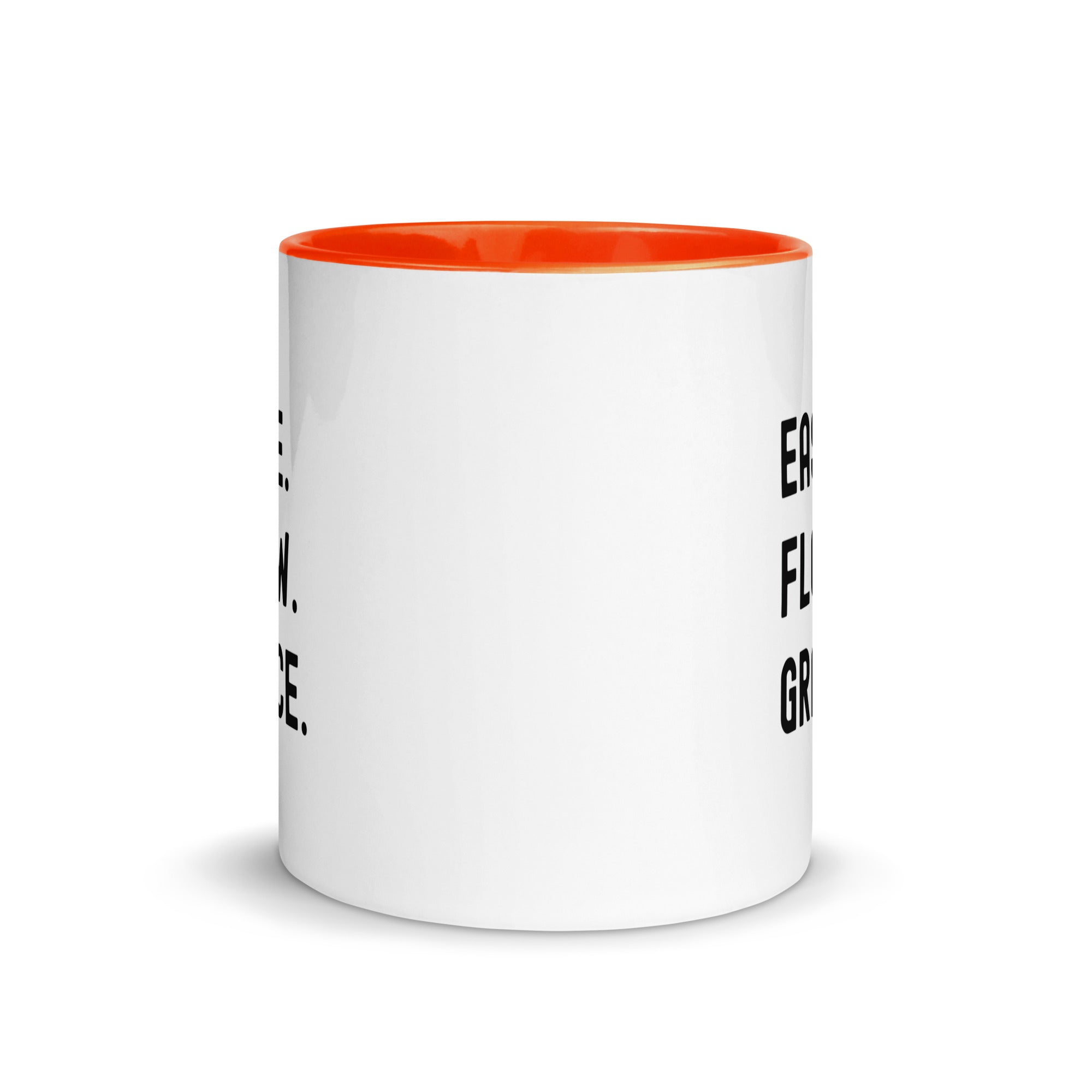 Mug with Color Inside | Ease. Flow. Grace.