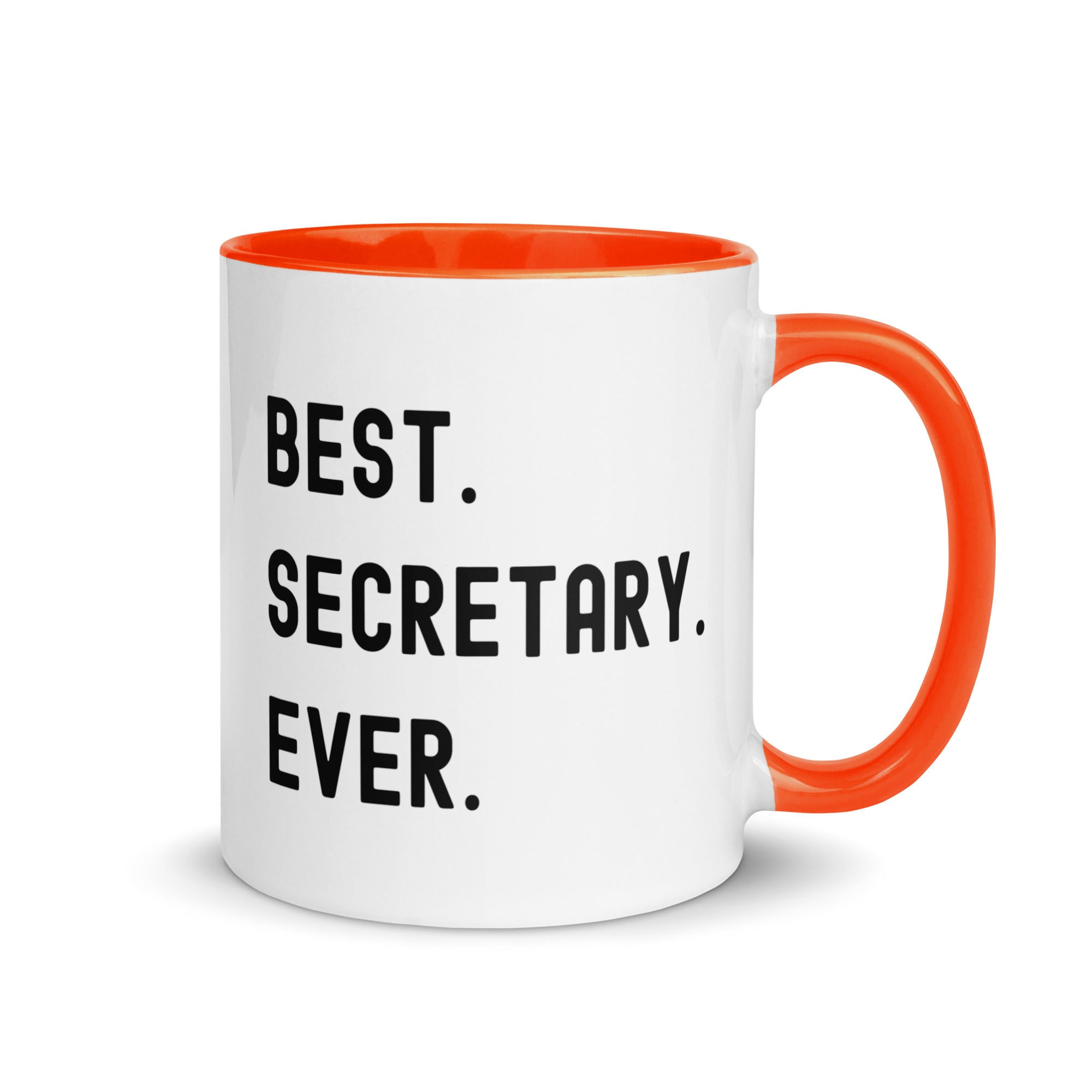 Mug with Color Inside | Best. Secretary. Ever.