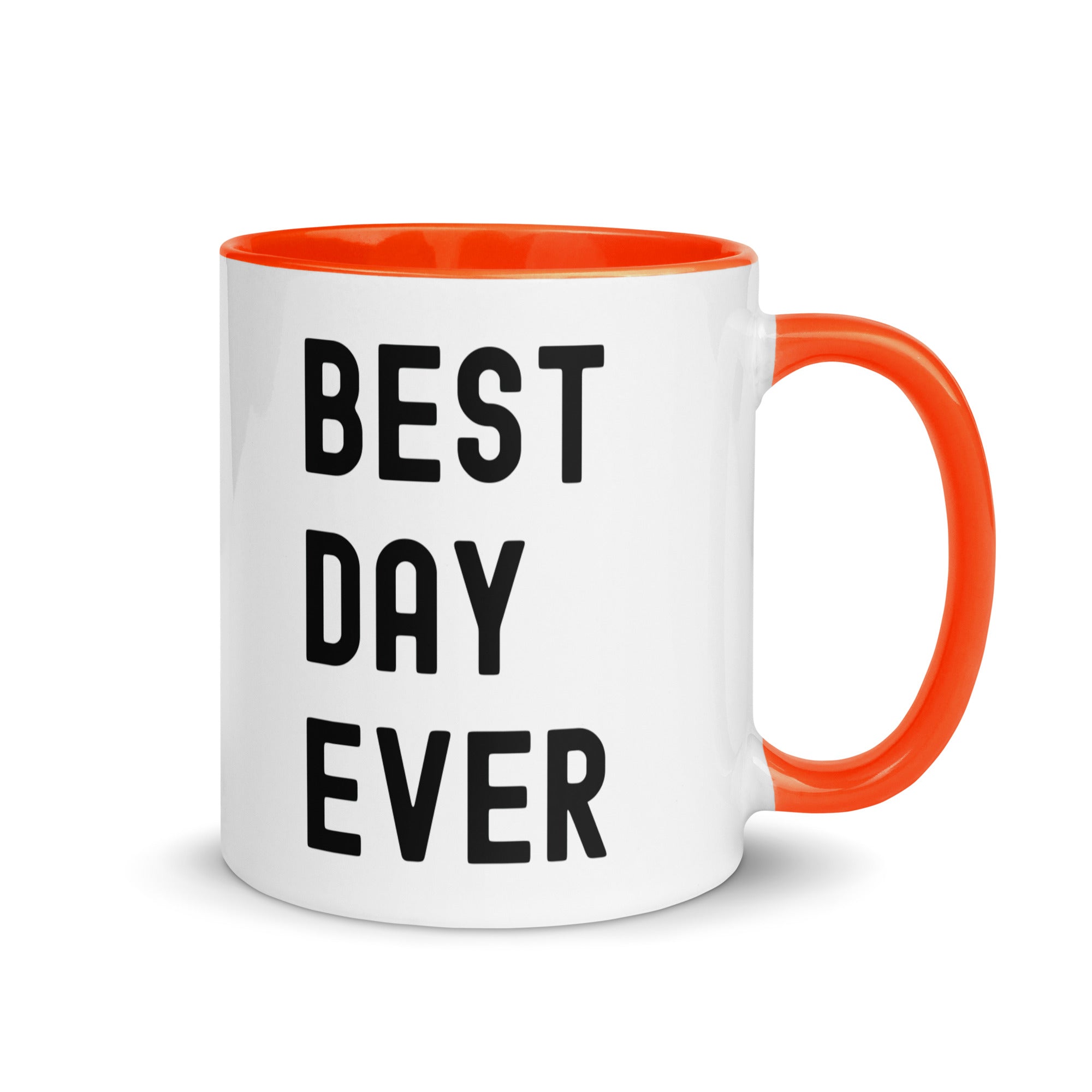 Mug with Color Inside | The best day ever