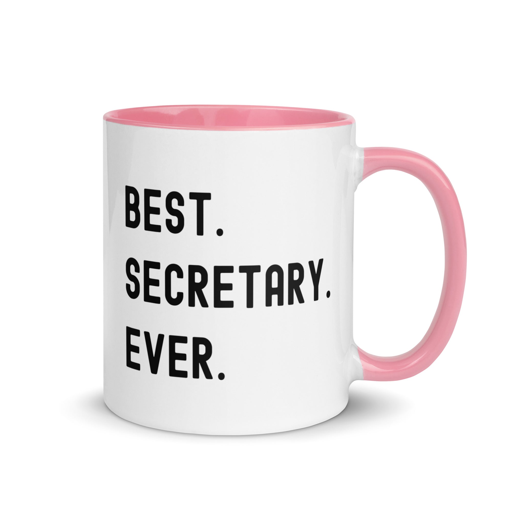 Mug with Color Inside | Best. Secretary. Ever.