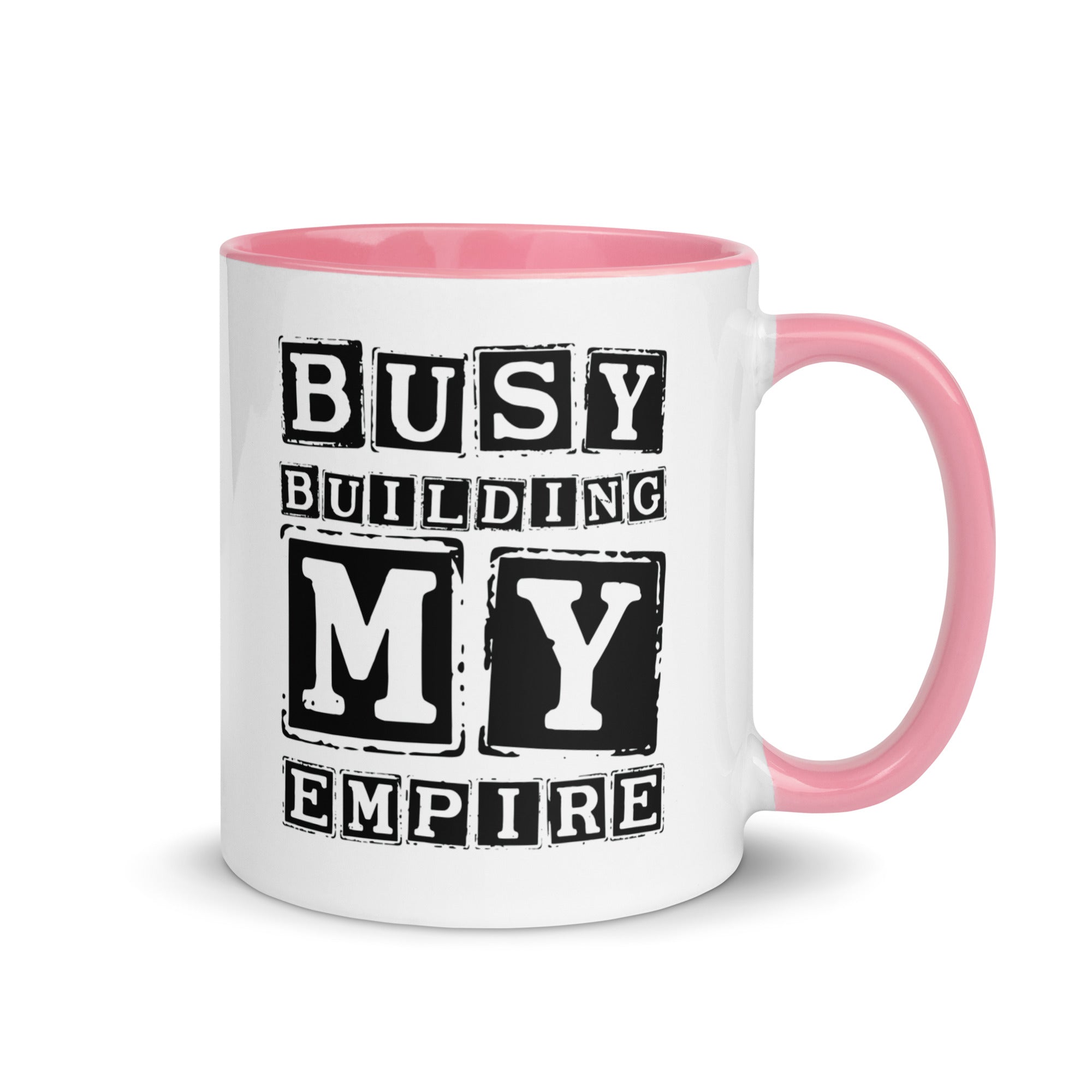 Mug with Color Inside | Busy Building My Empire