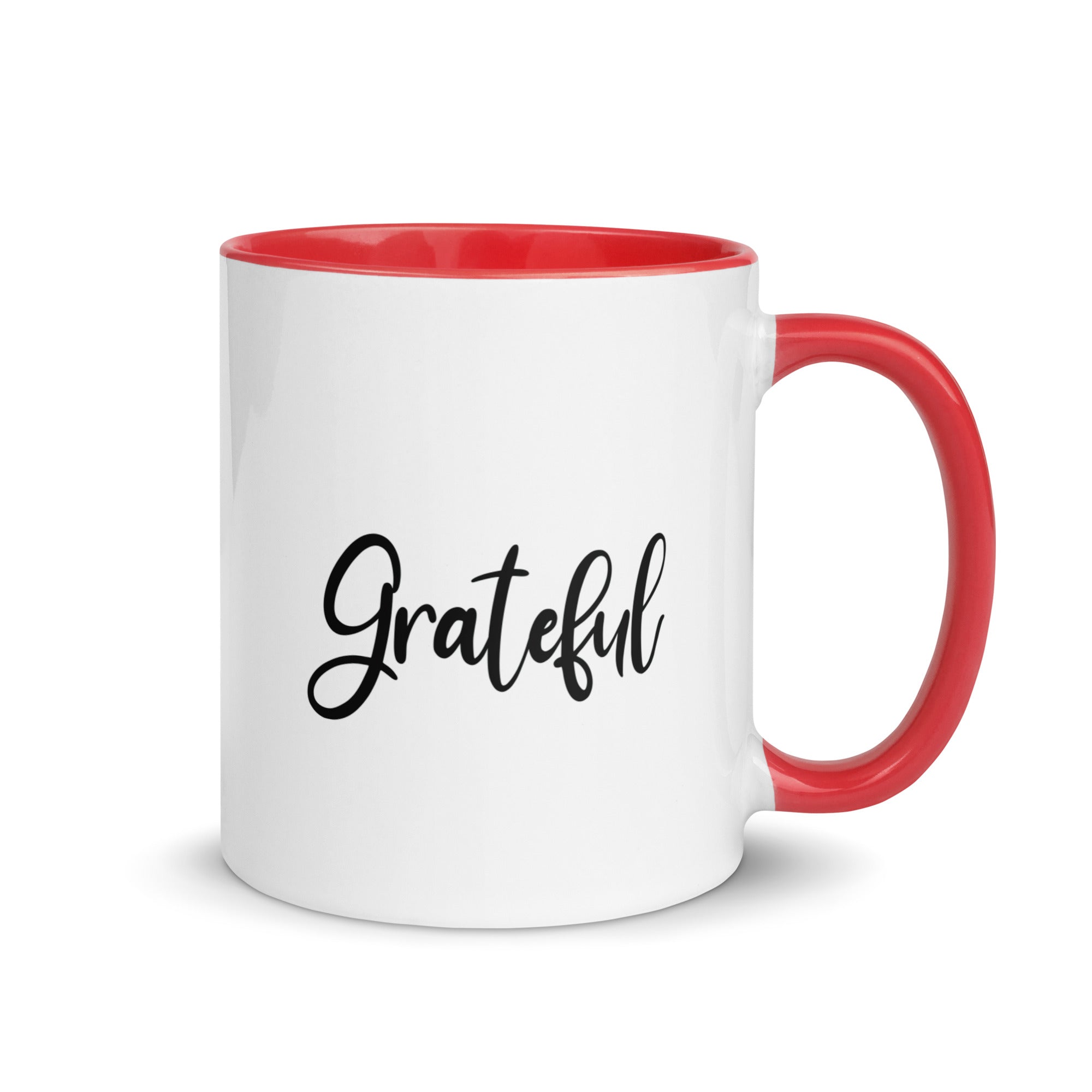 Mug with Color Inside | Grateful