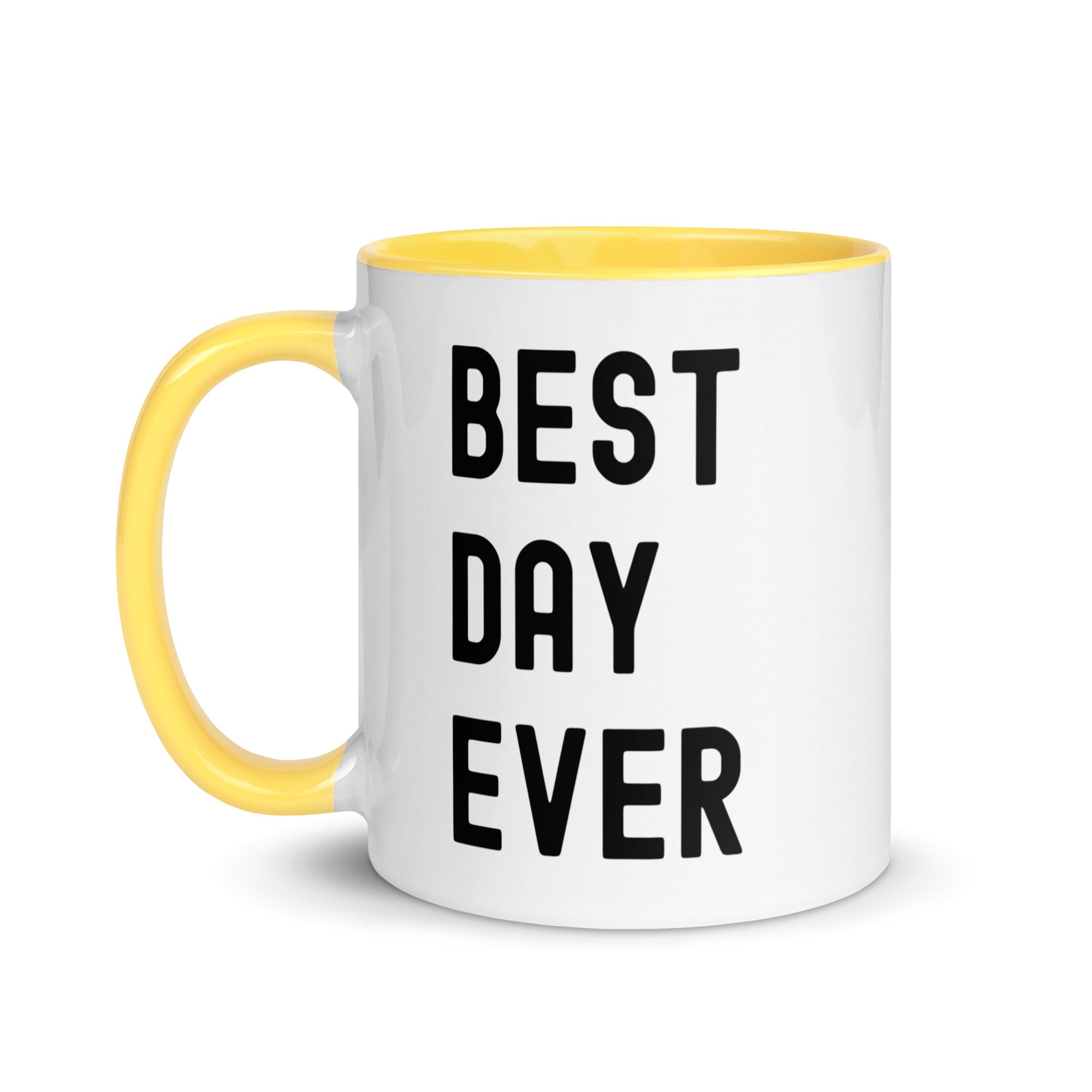 Mug with Color Inside | The best day ever