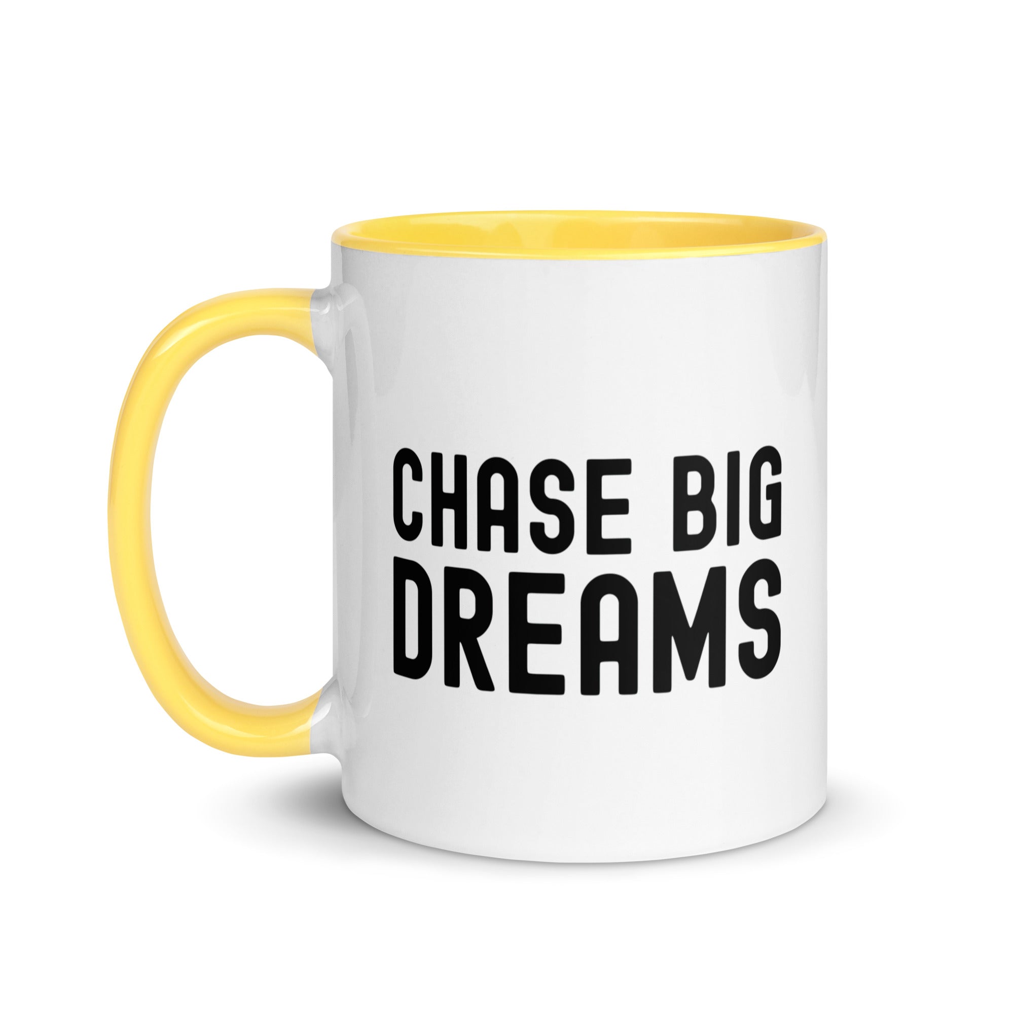 Mug with Color Inside | Chase Big Dreams