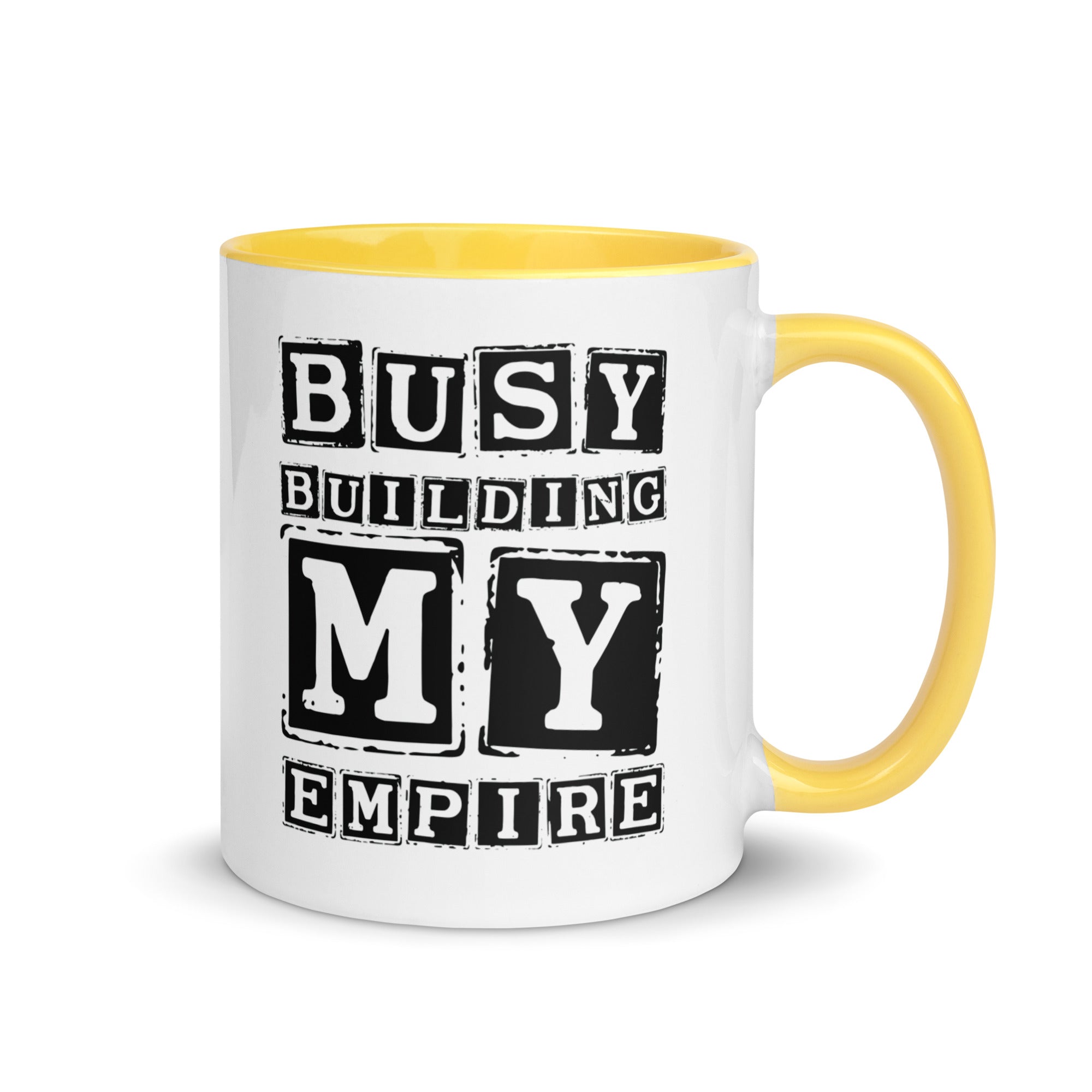 Mug with Color Inside | Busy Building My Empire