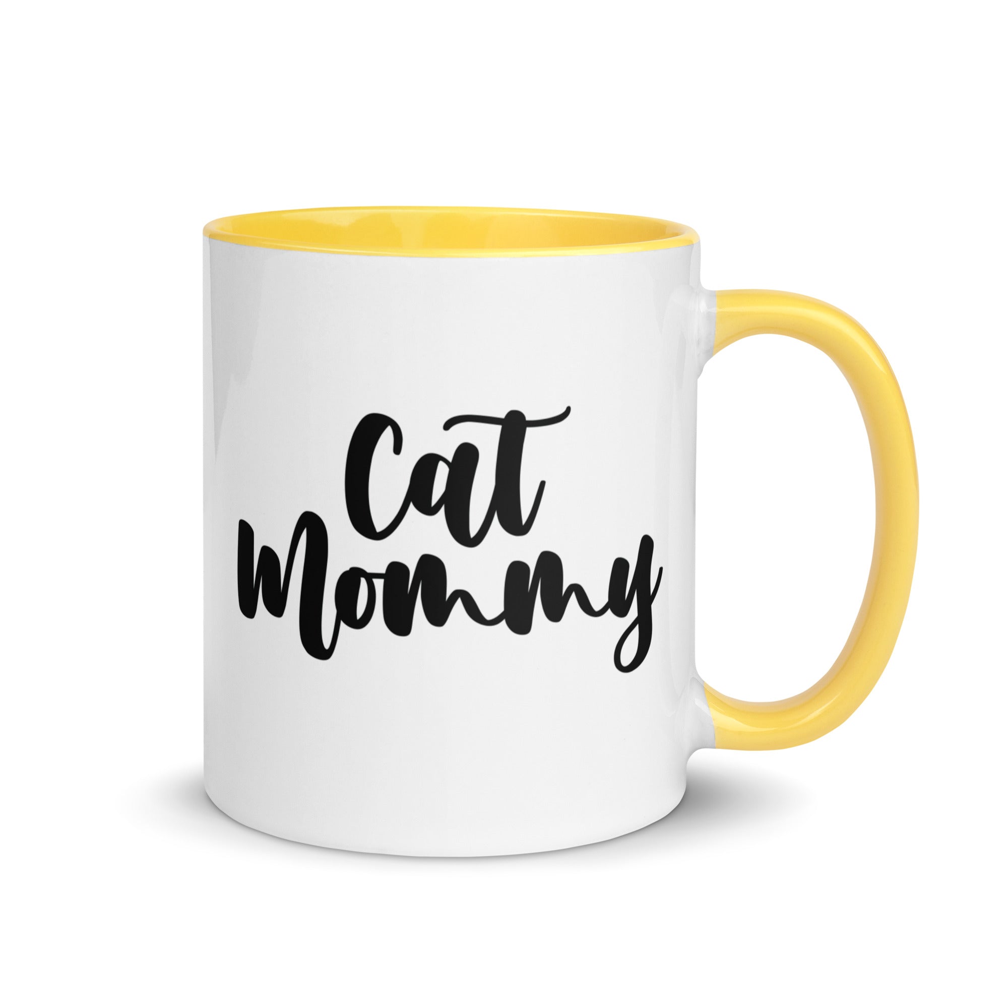Mug with Color Inside | Cat Mommy
