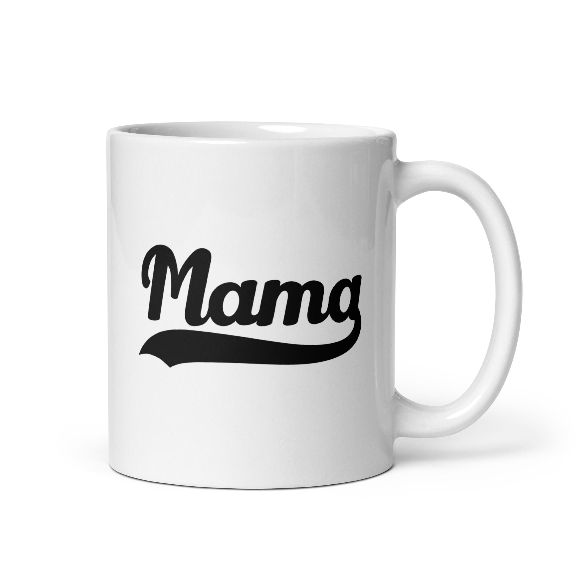 White glossy mug | Mama