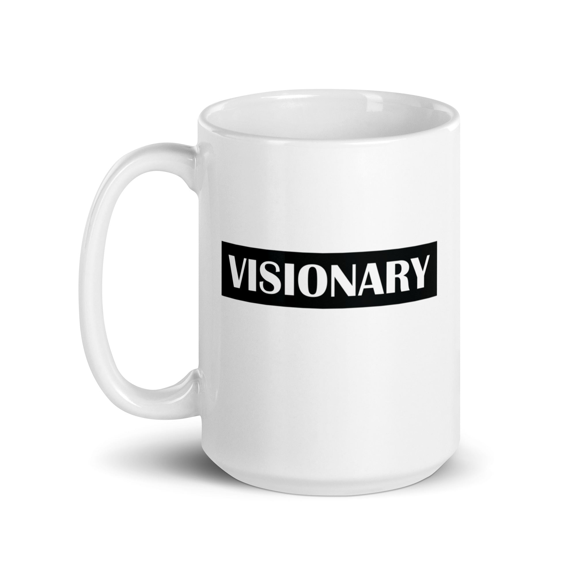 White glossy mug | Visionary