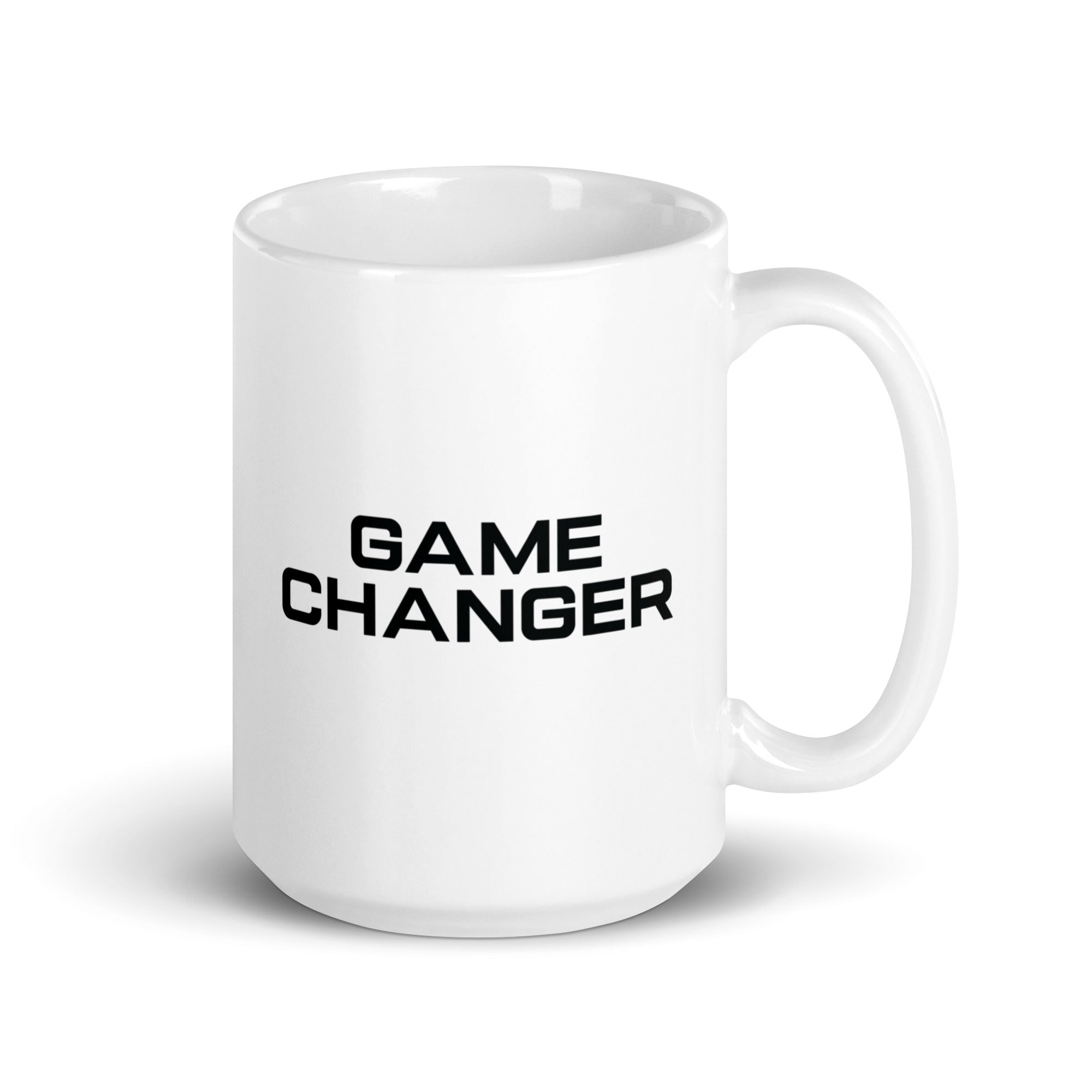 White glossy mug | Gamechanger