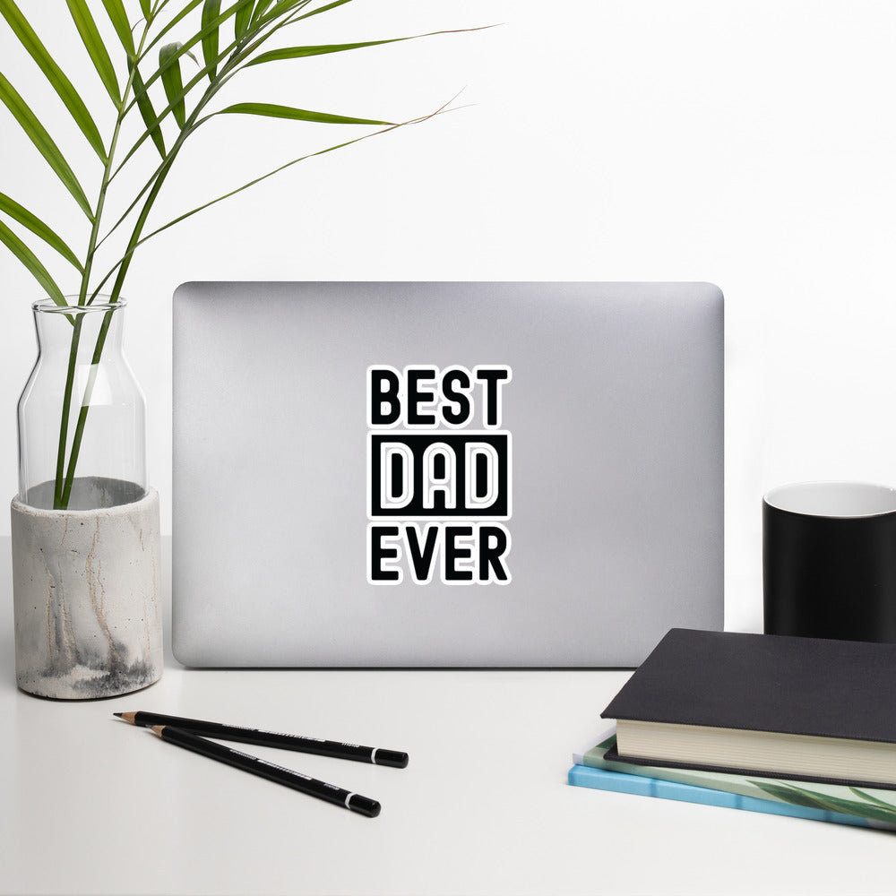 Bubble-free stickers | Best Dad Ever