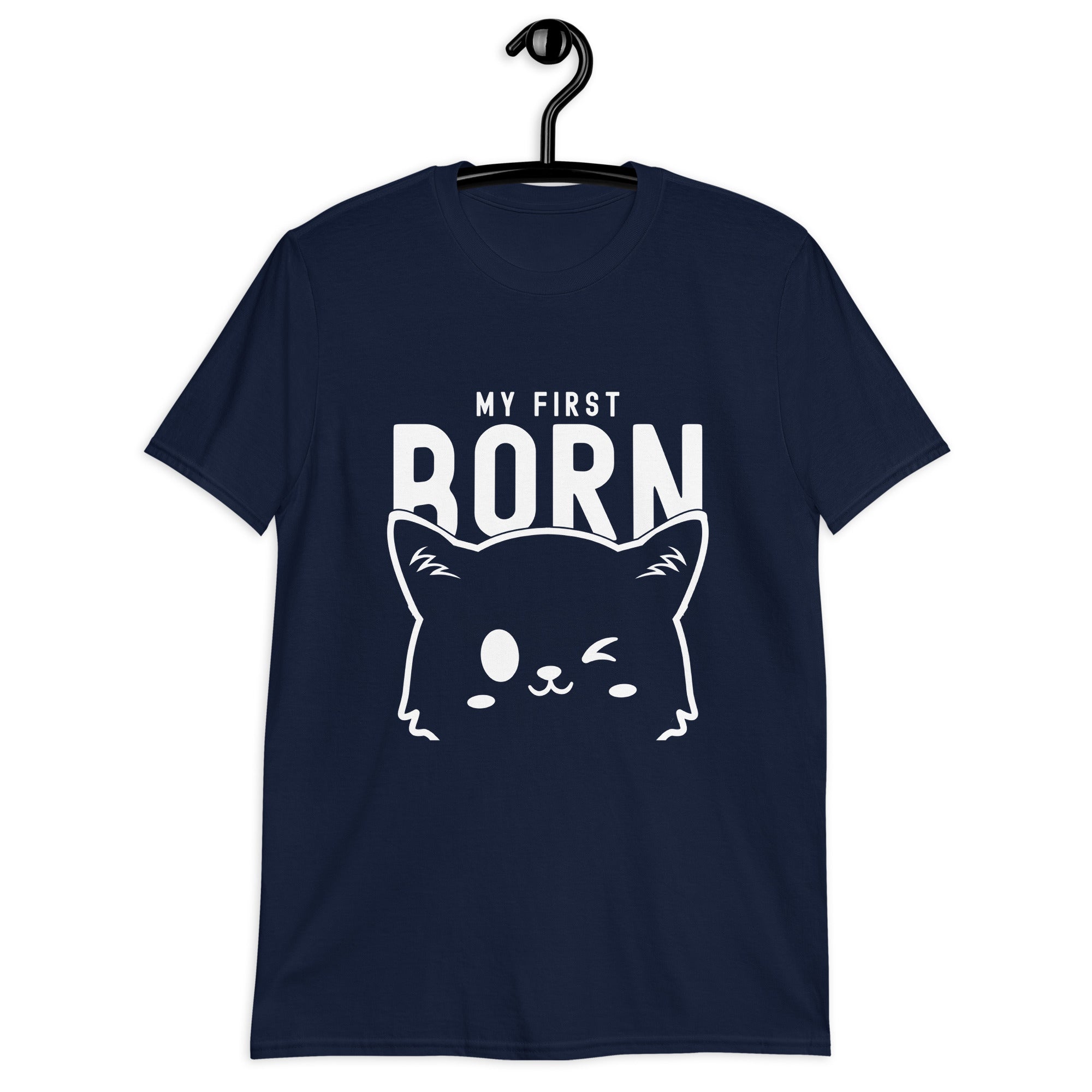 Short-Sleeve Unisex T-Shirt | My First Born (cat)