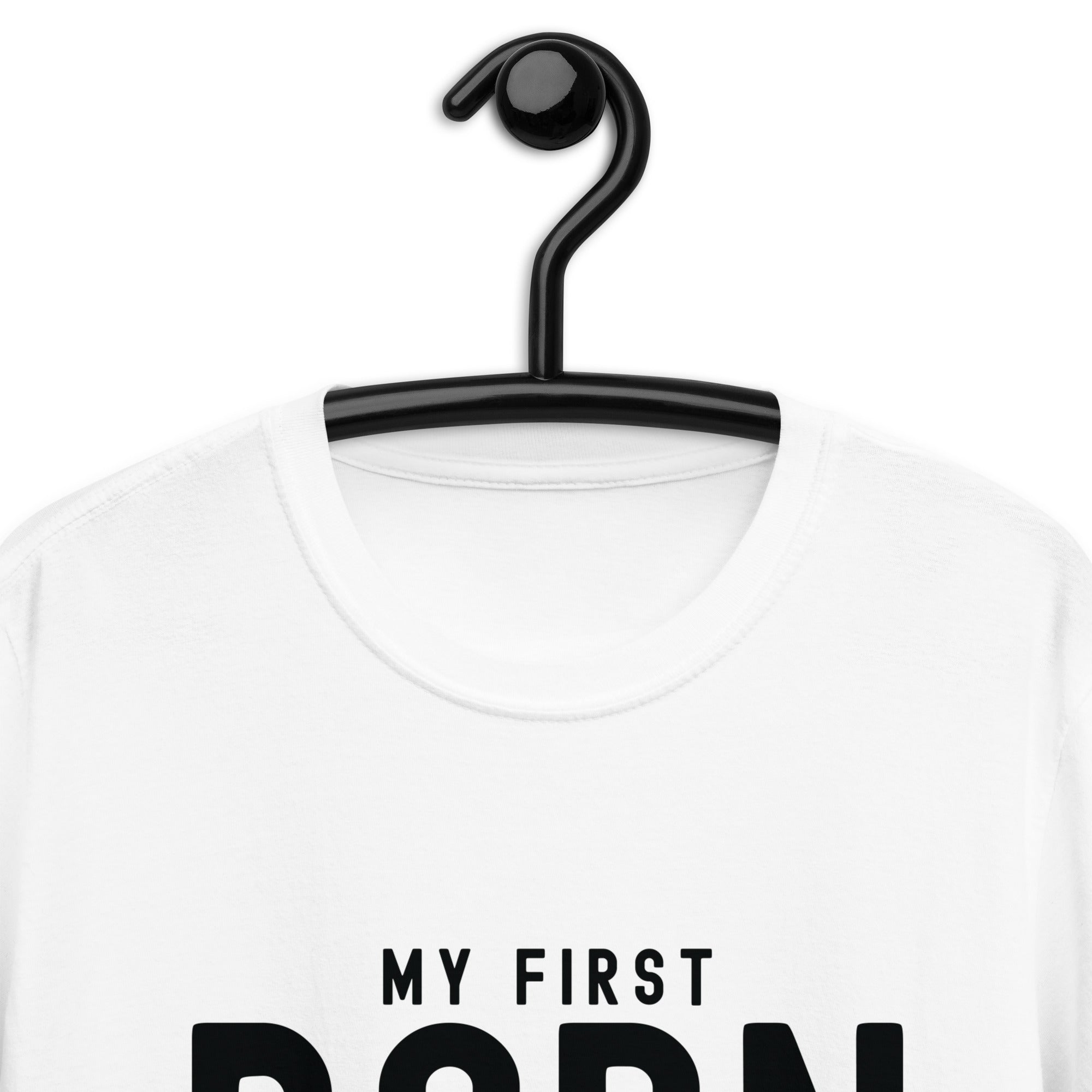 Short-Sleeve Unisex T-Shirt | My First Born (cat)