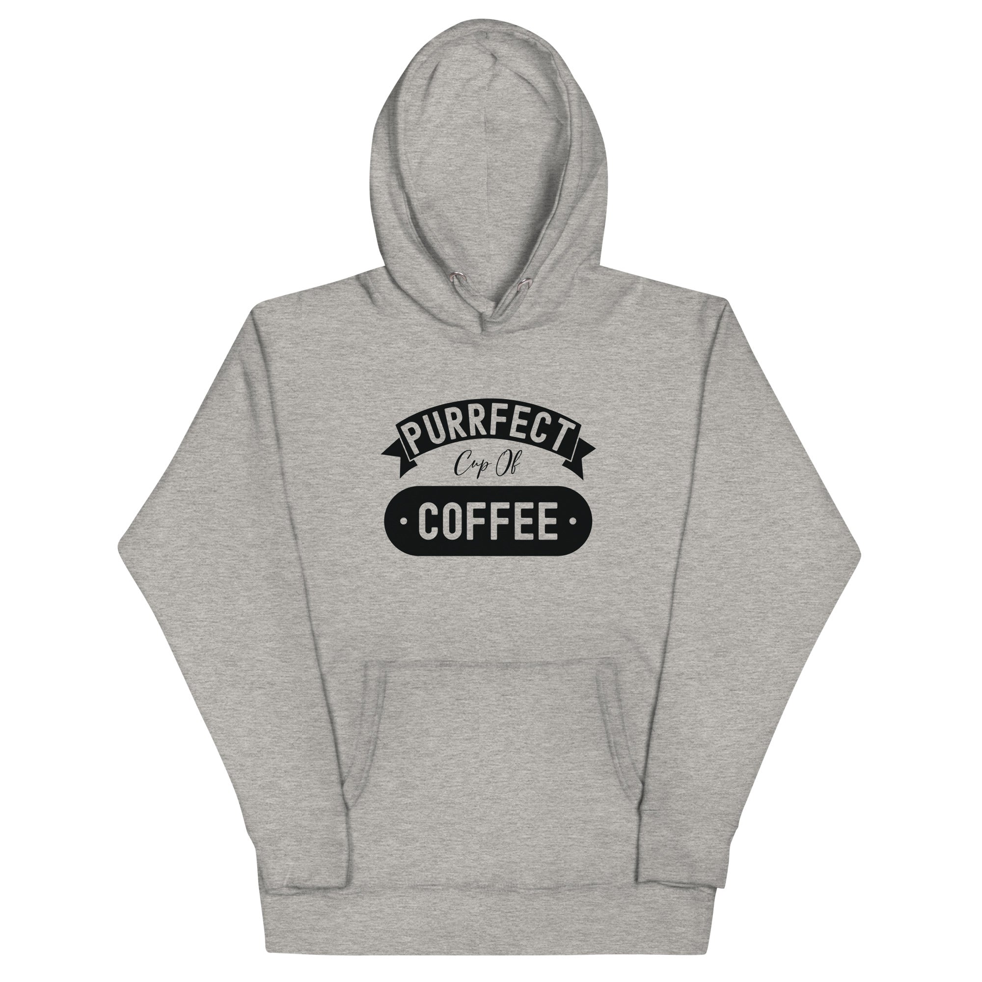 Unisex Hoodie | Purrfect cup of coffee