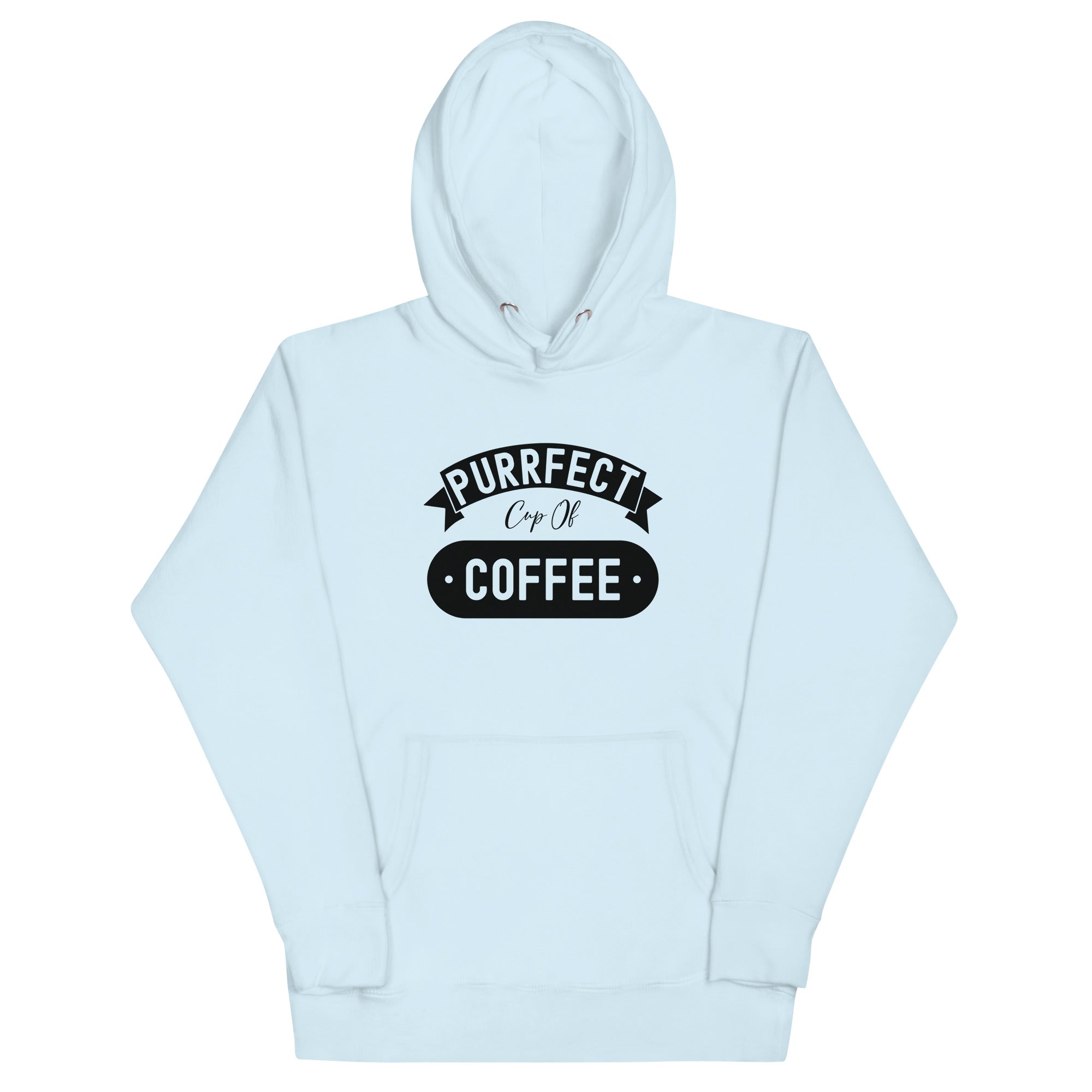 Unisex Hoodie | Purrfect cup of coffee