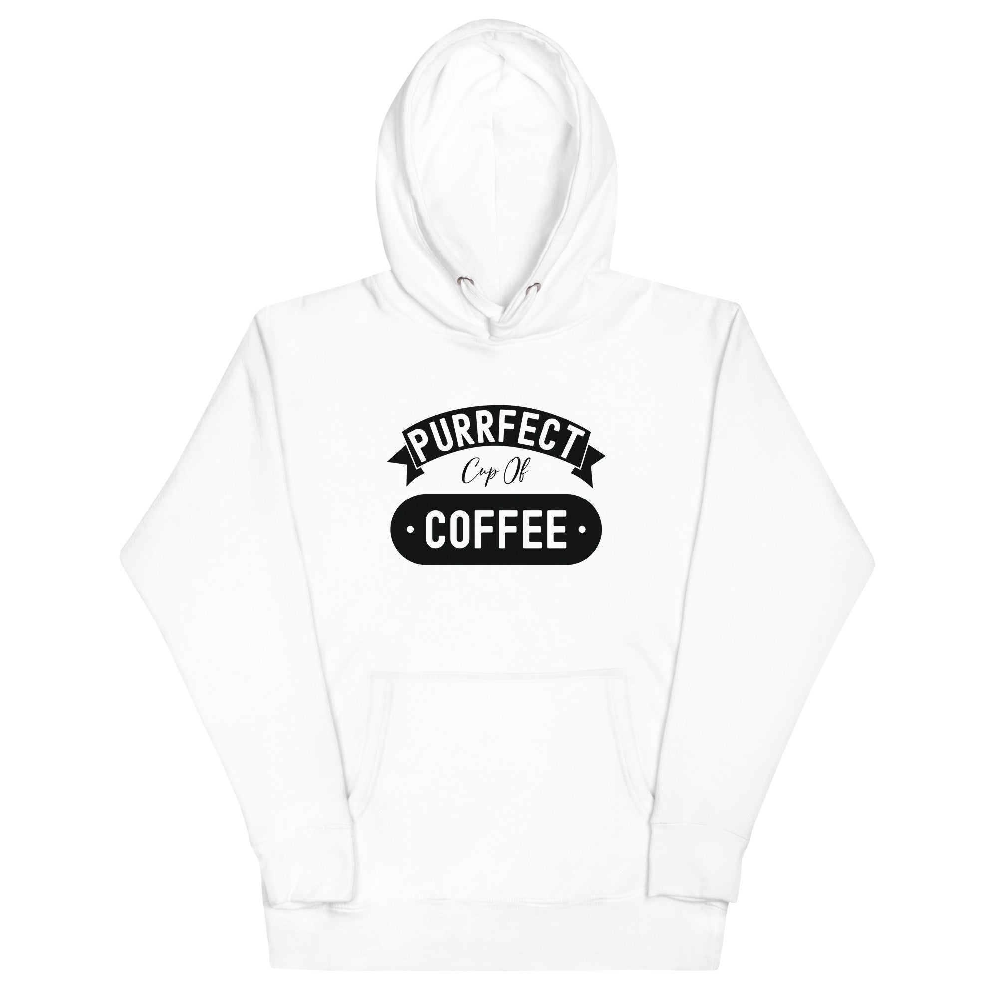 Unisex Hoodie | Purrfect cup of coffee