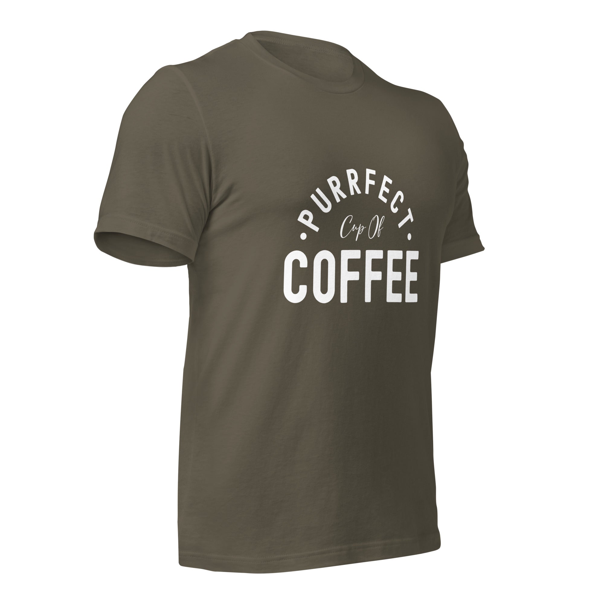 Unisex t-shirt | Purrfect cup of coffee