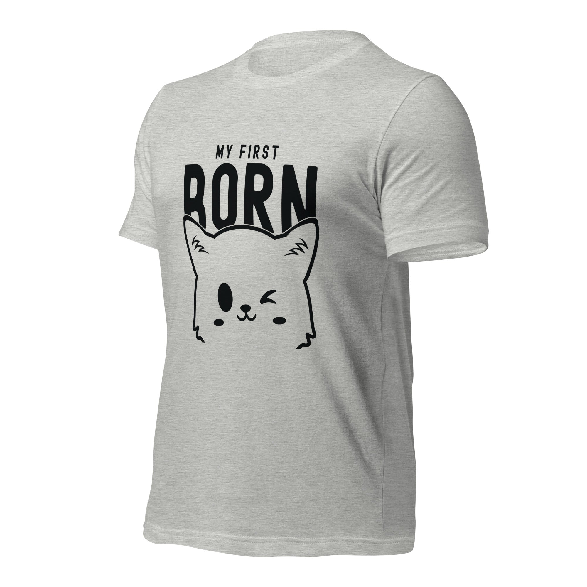 Unisex t-shirt | My First Born (cat)