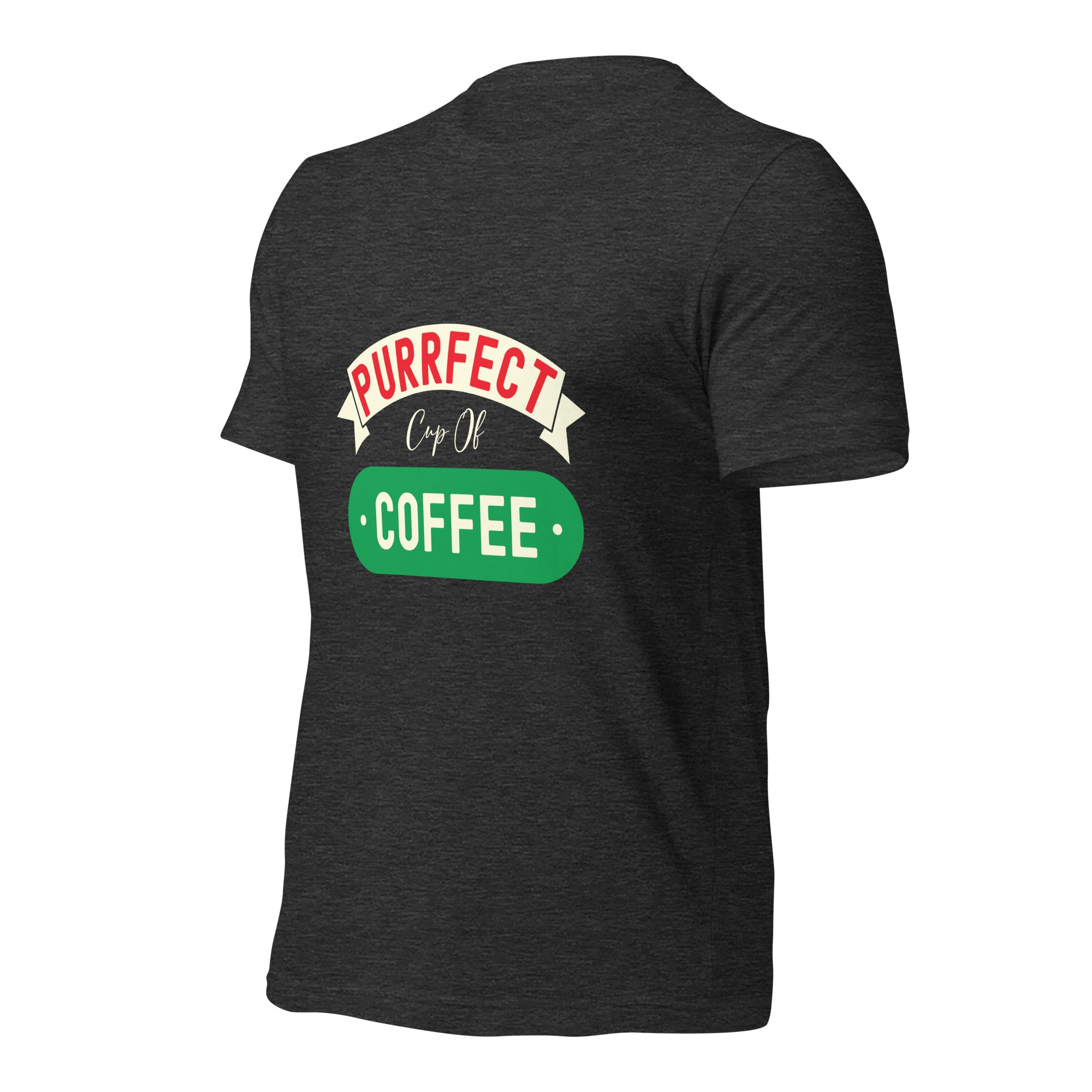 Unisex t-shirt | Purrfect cup of coffee