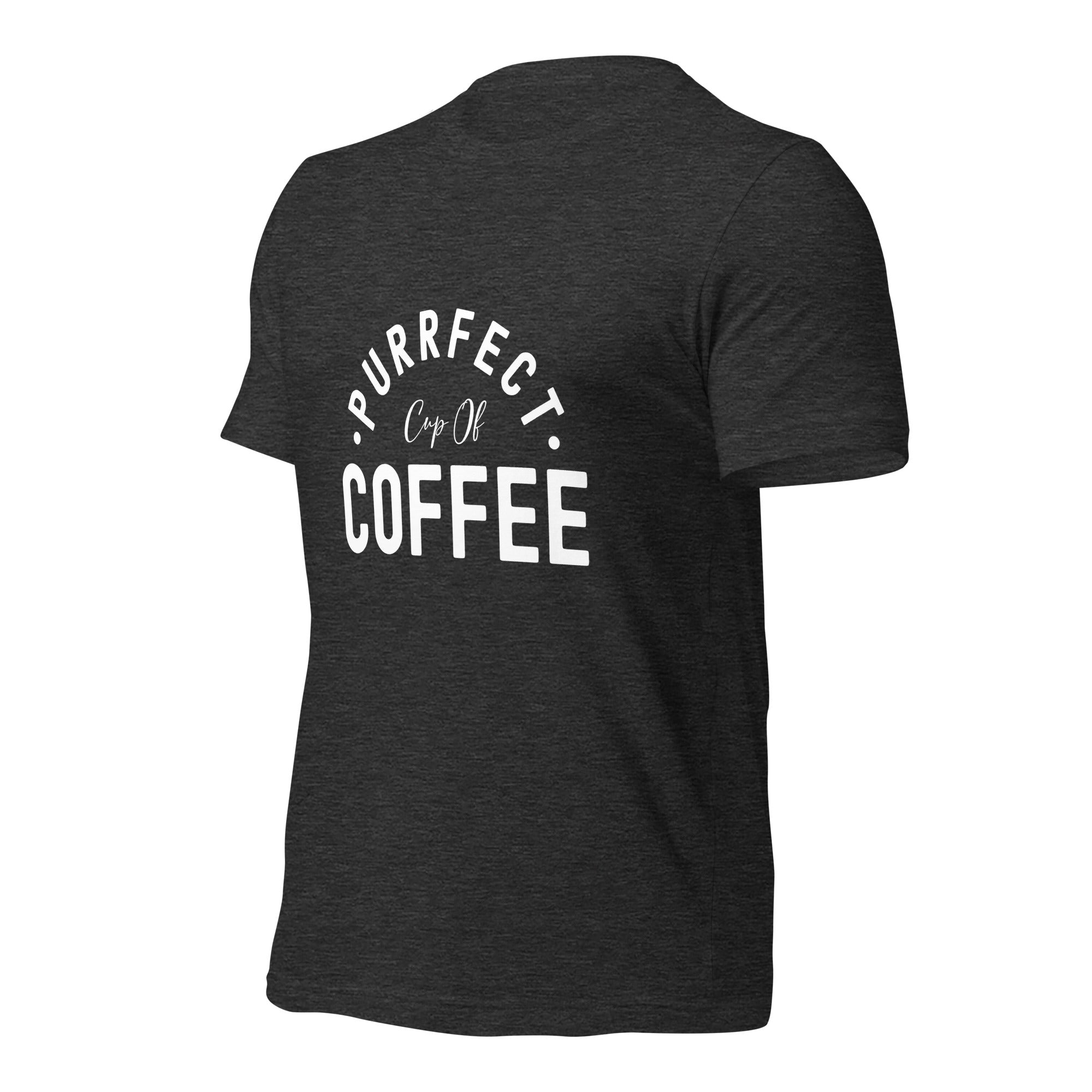 Unisex t-shirt | Purrfect cup of coffee