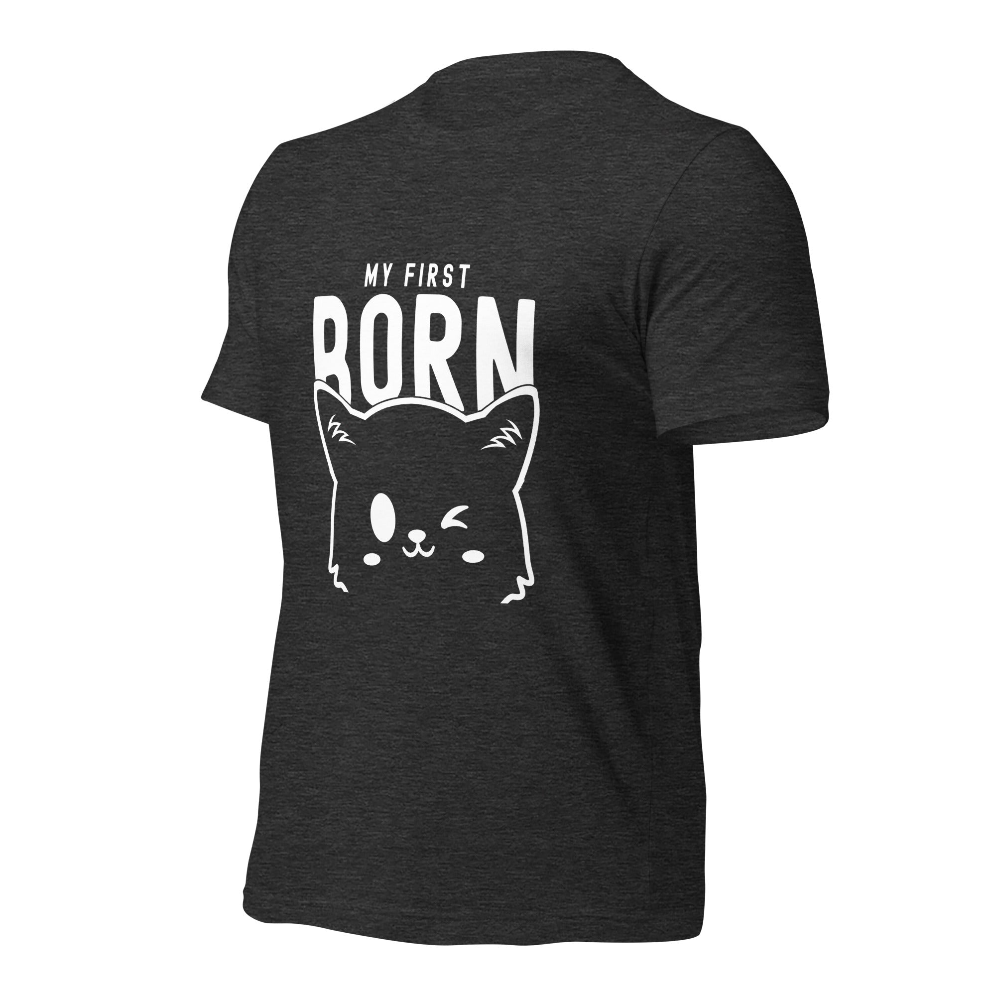 Unisex t-shirt | My First Born (cat)