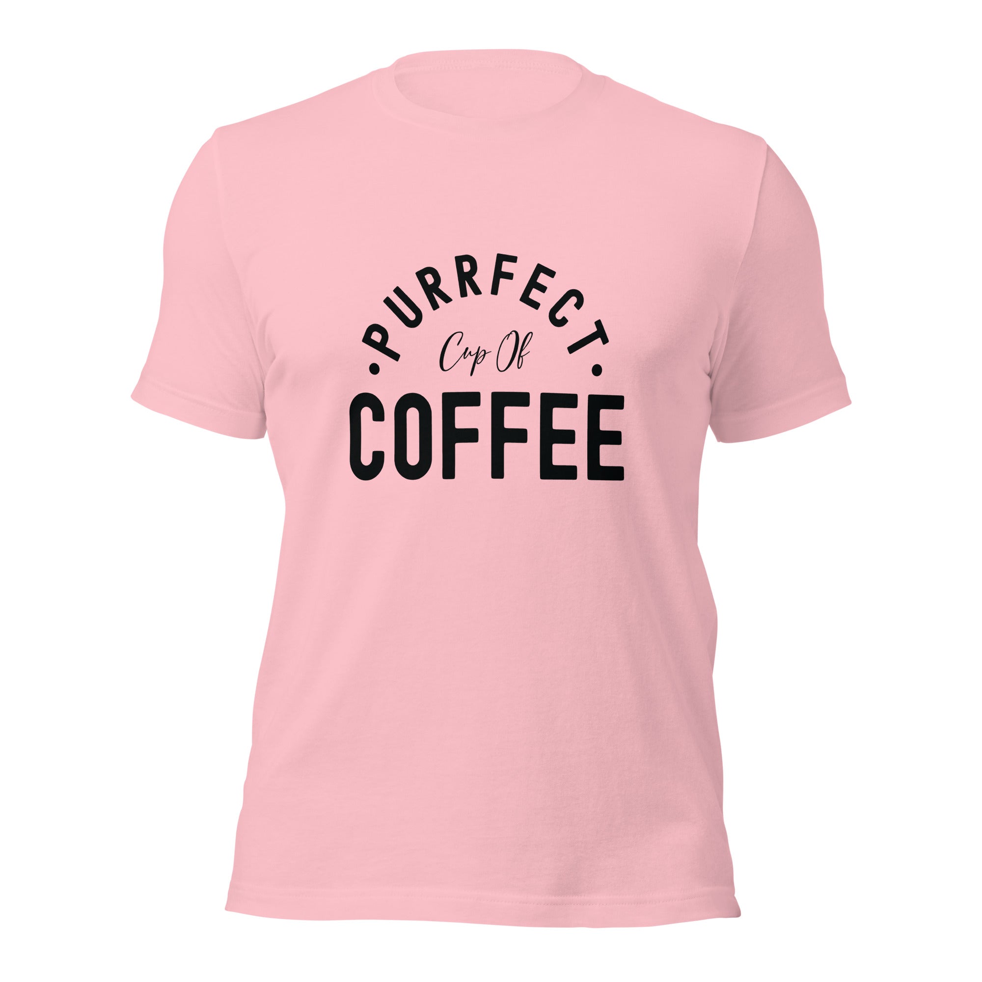 Unisex t-shirt | Purrfect cup of coffee