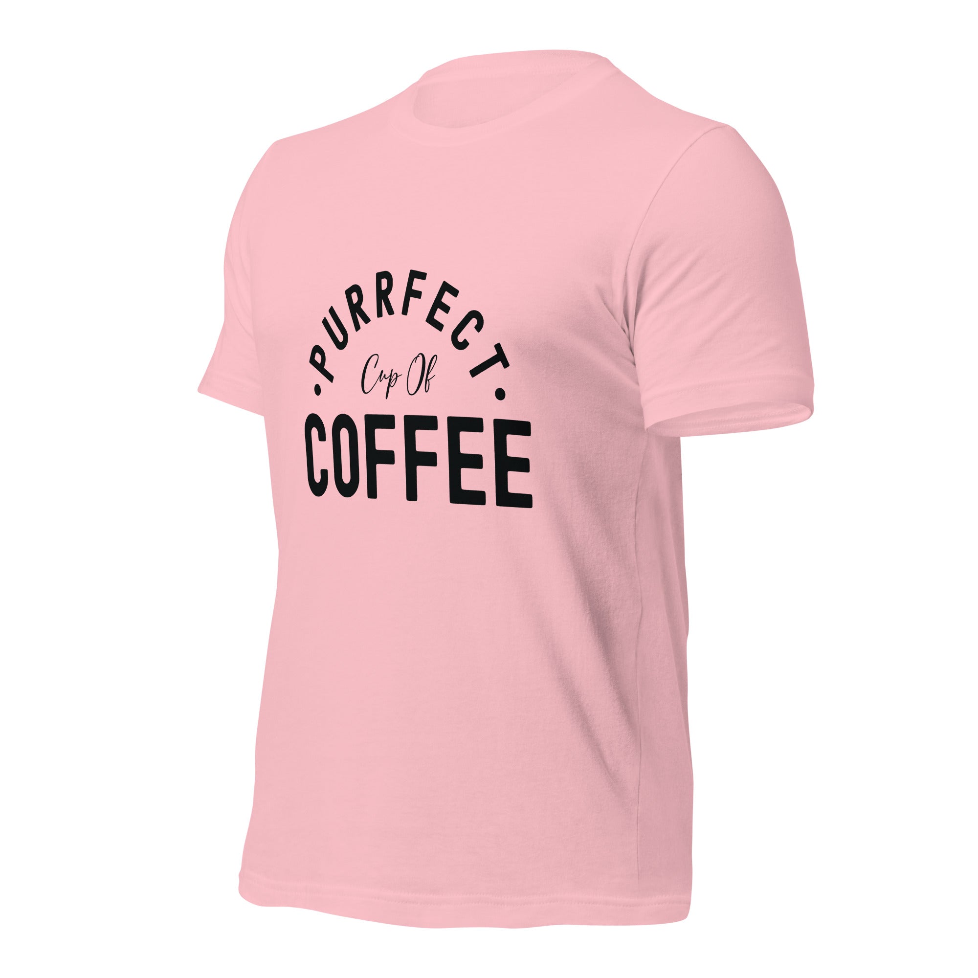 Unisex t-shirt | Purrfect cup of coffee