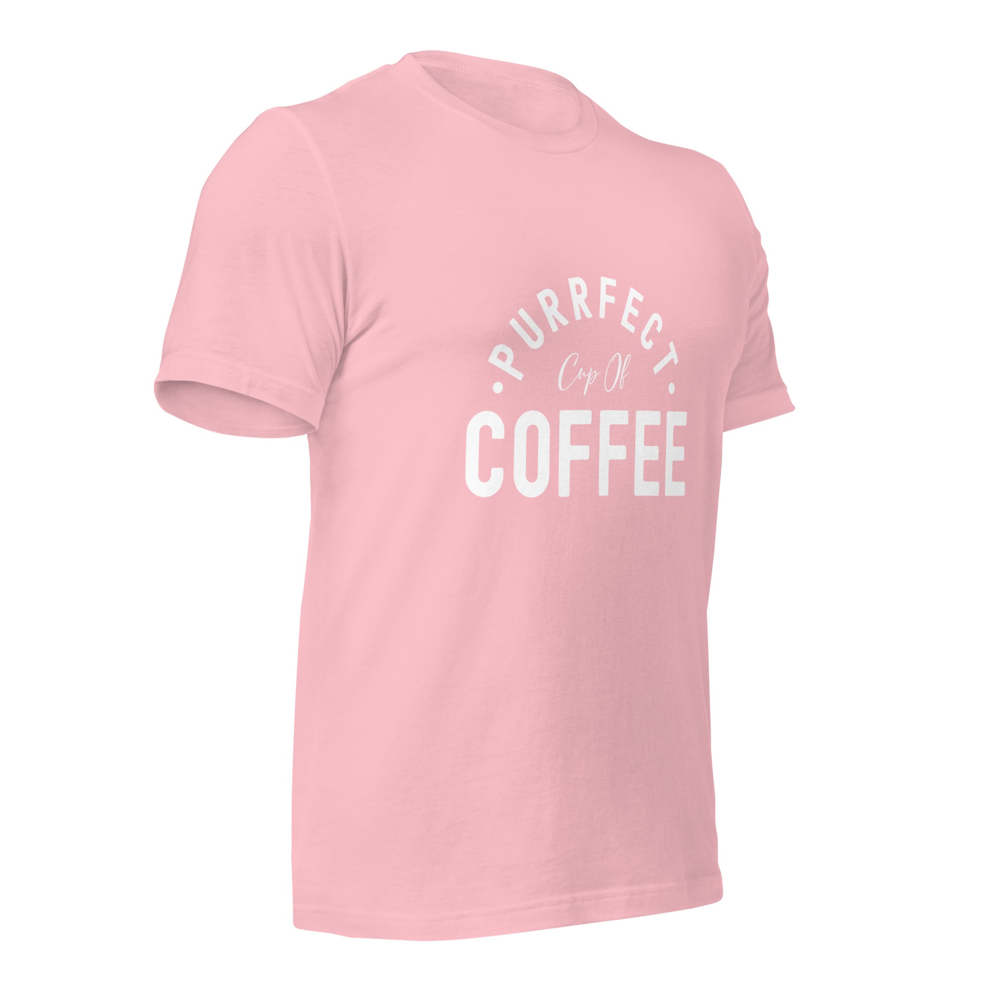 Unisex t-shirt | Purrfect cup of coffee