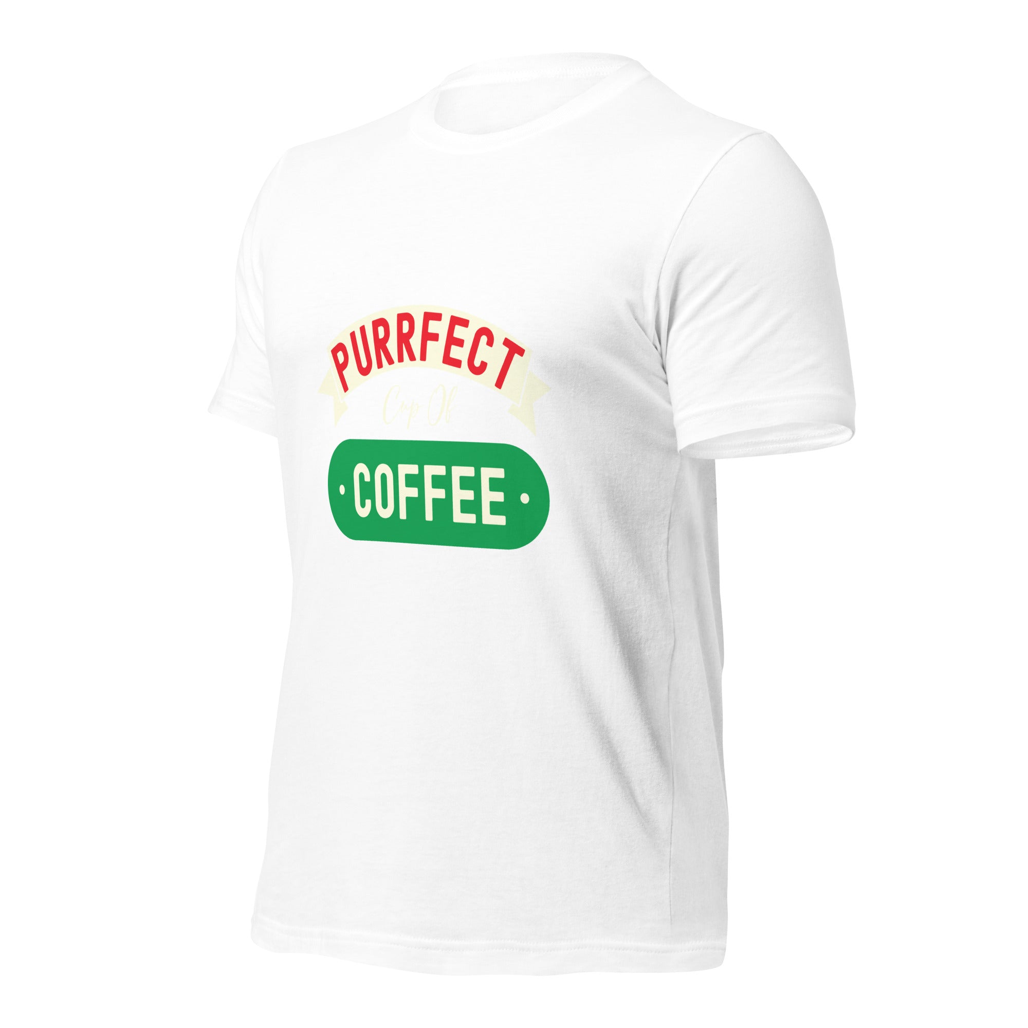 Unisex t-shirt | Purrfect cup of coffee