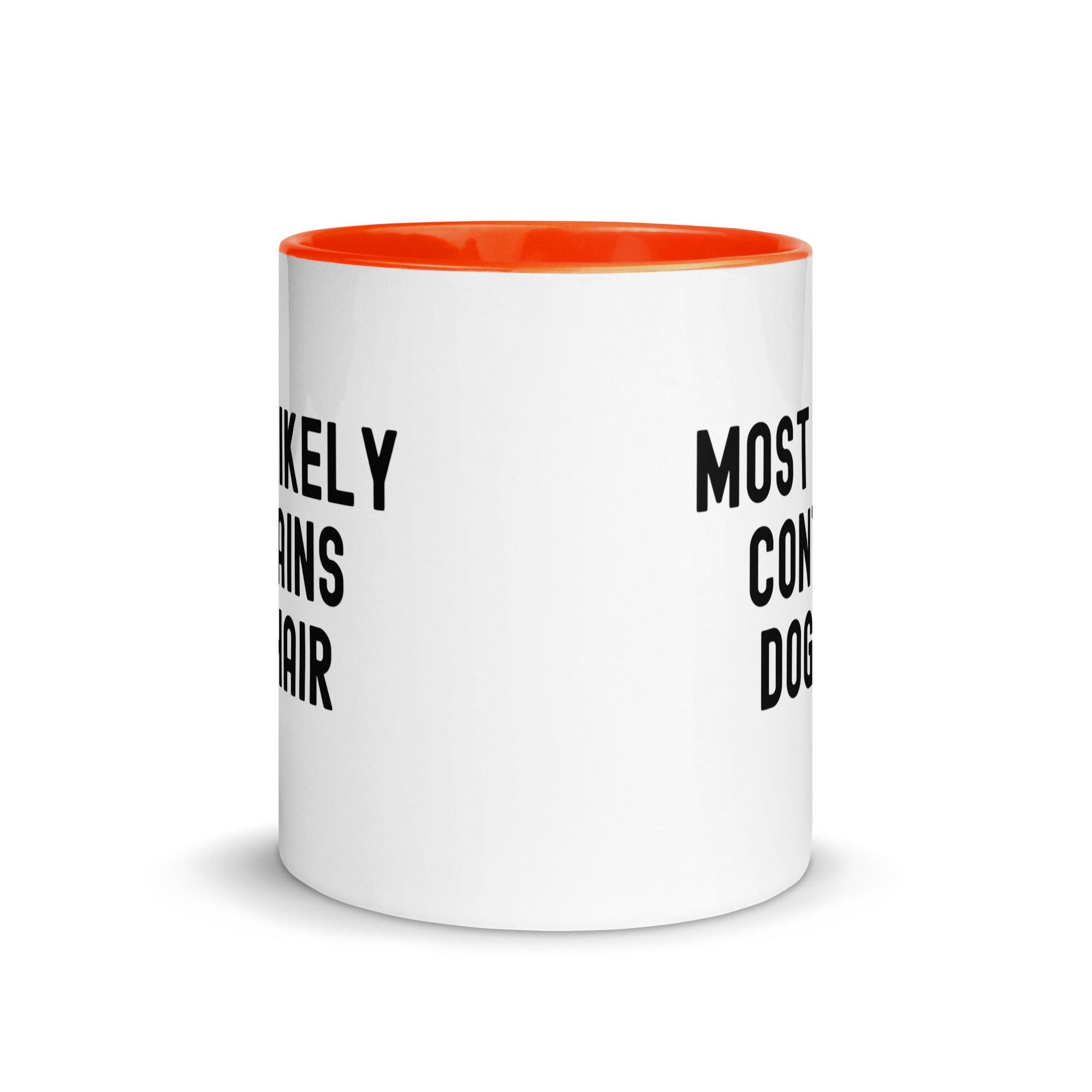 Mug with Color Inside | Most Likely Contains Dog Hair