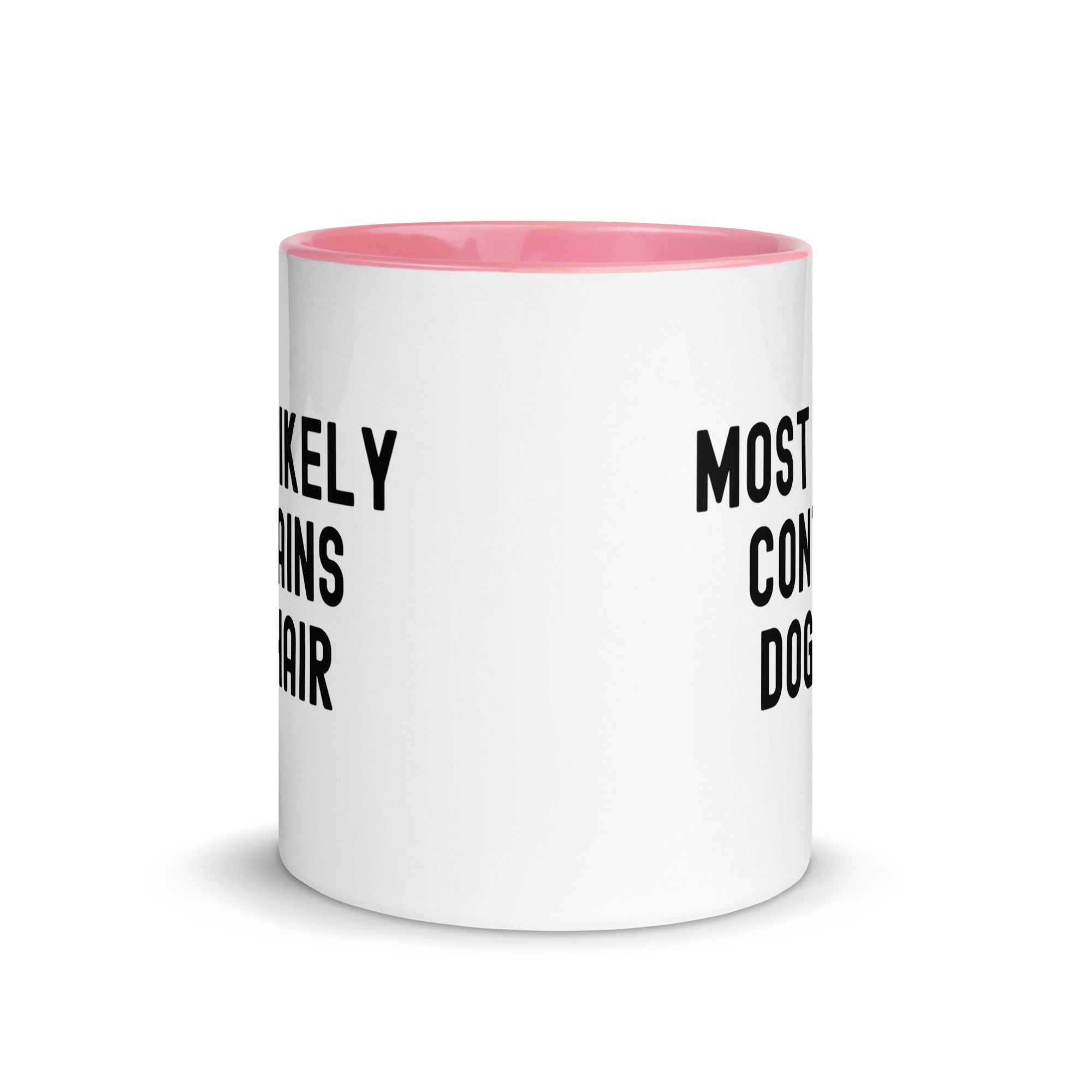 Mug with Color Inside | Most Likely Contains Dog Hair