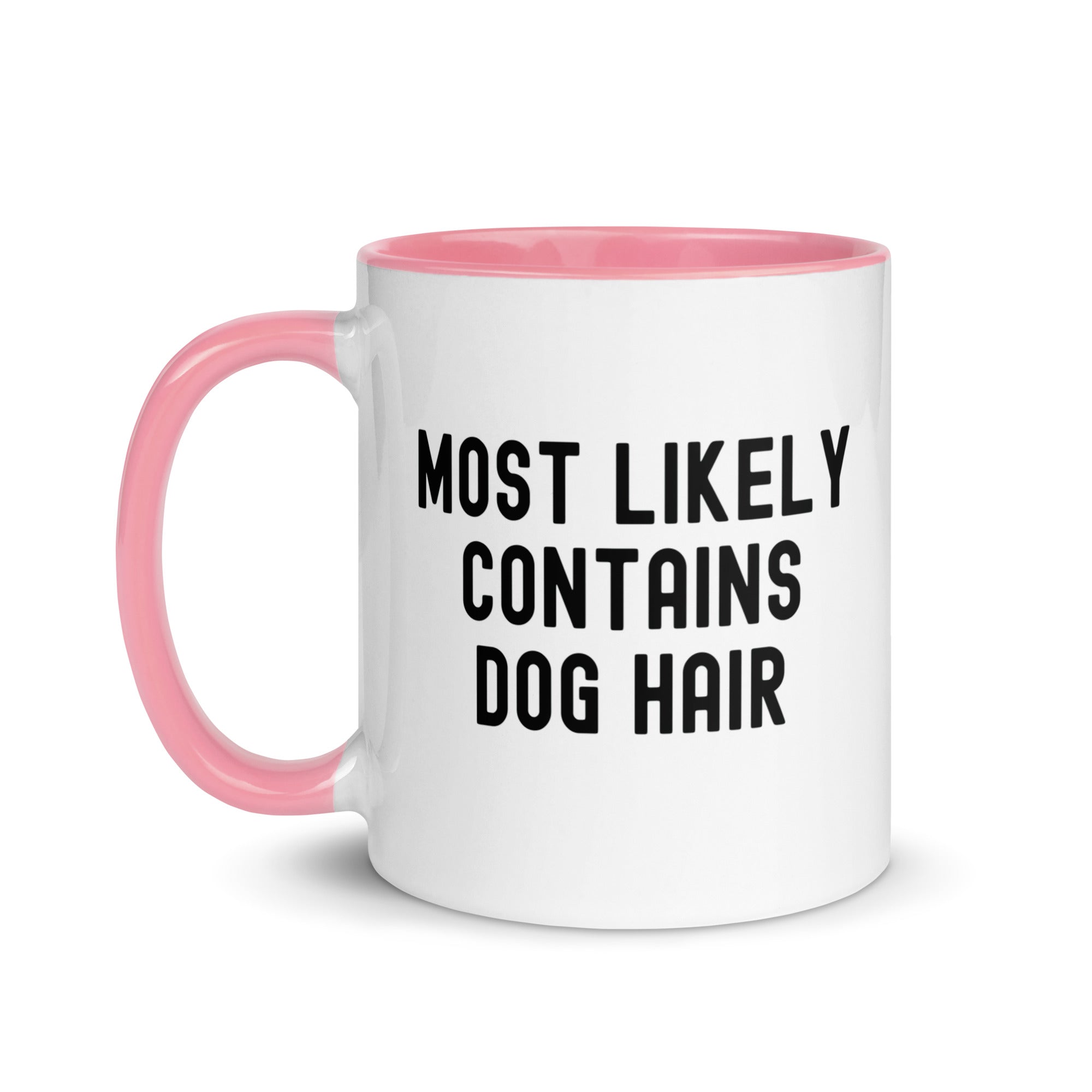 Mug with Color Inside | Most Likely Contains Dog Hair