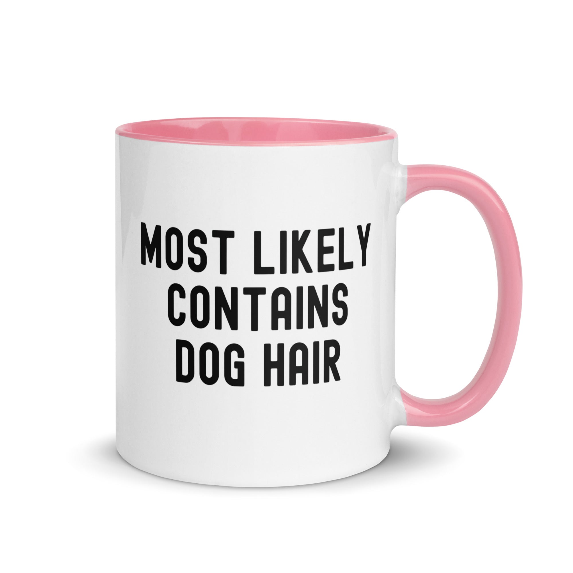 Mug with Color Inside | Most Likely Contains Dog Hair