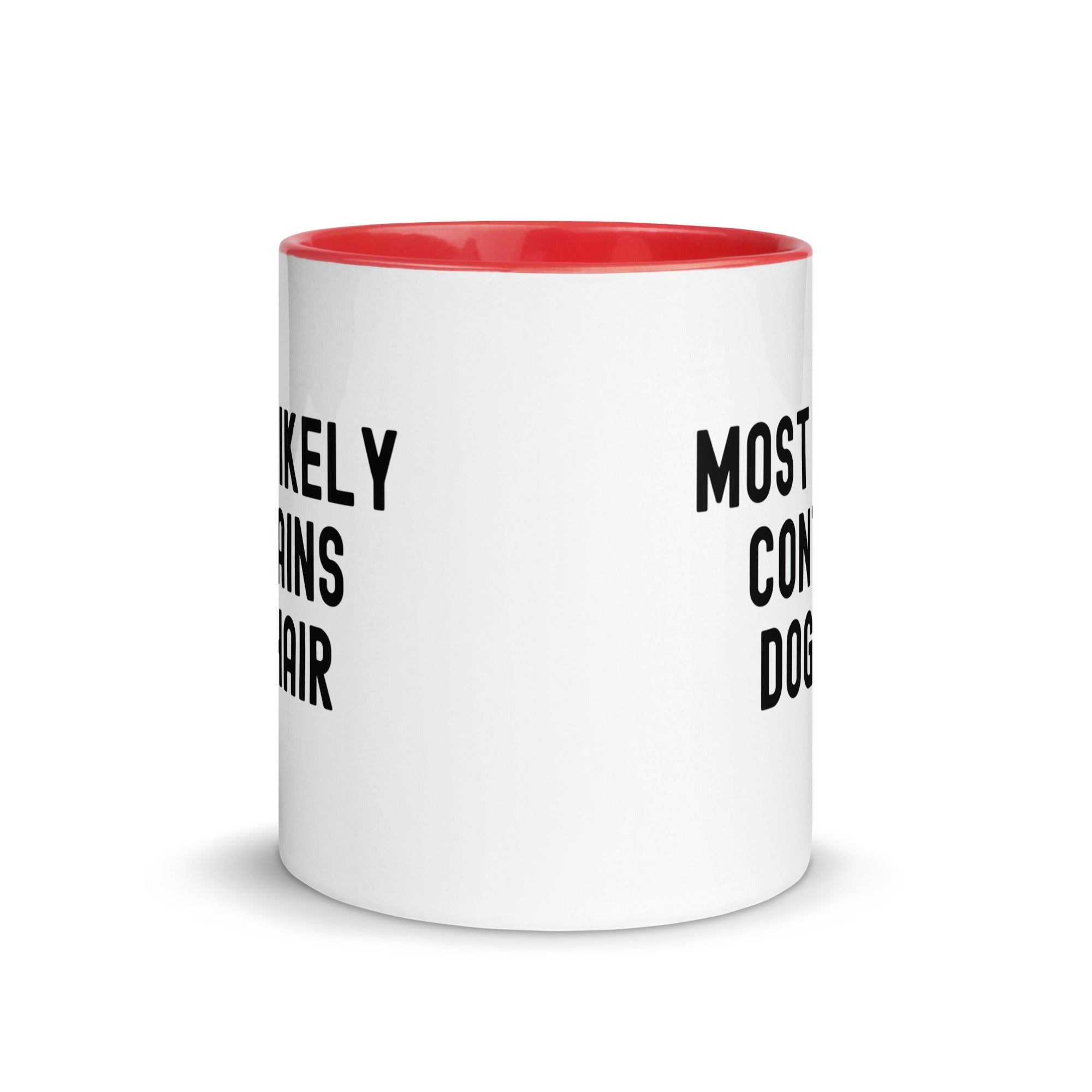 Mug with Color Inside | Most Likely Contains Dog Hair