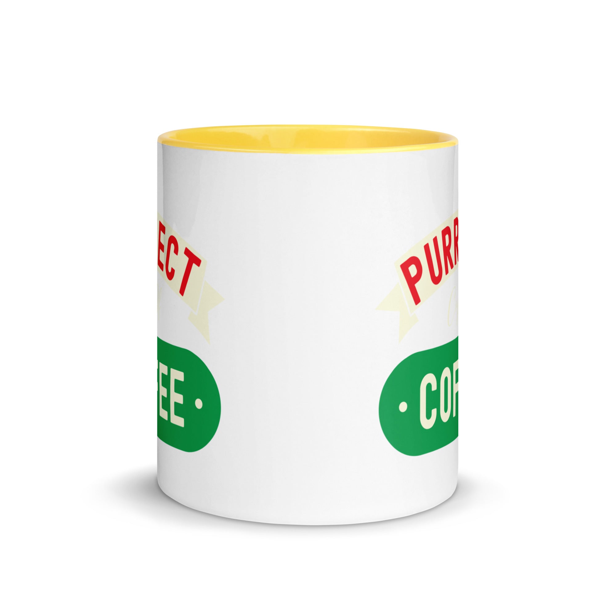 Mug with Color Inside | Purrfect cup of coffee