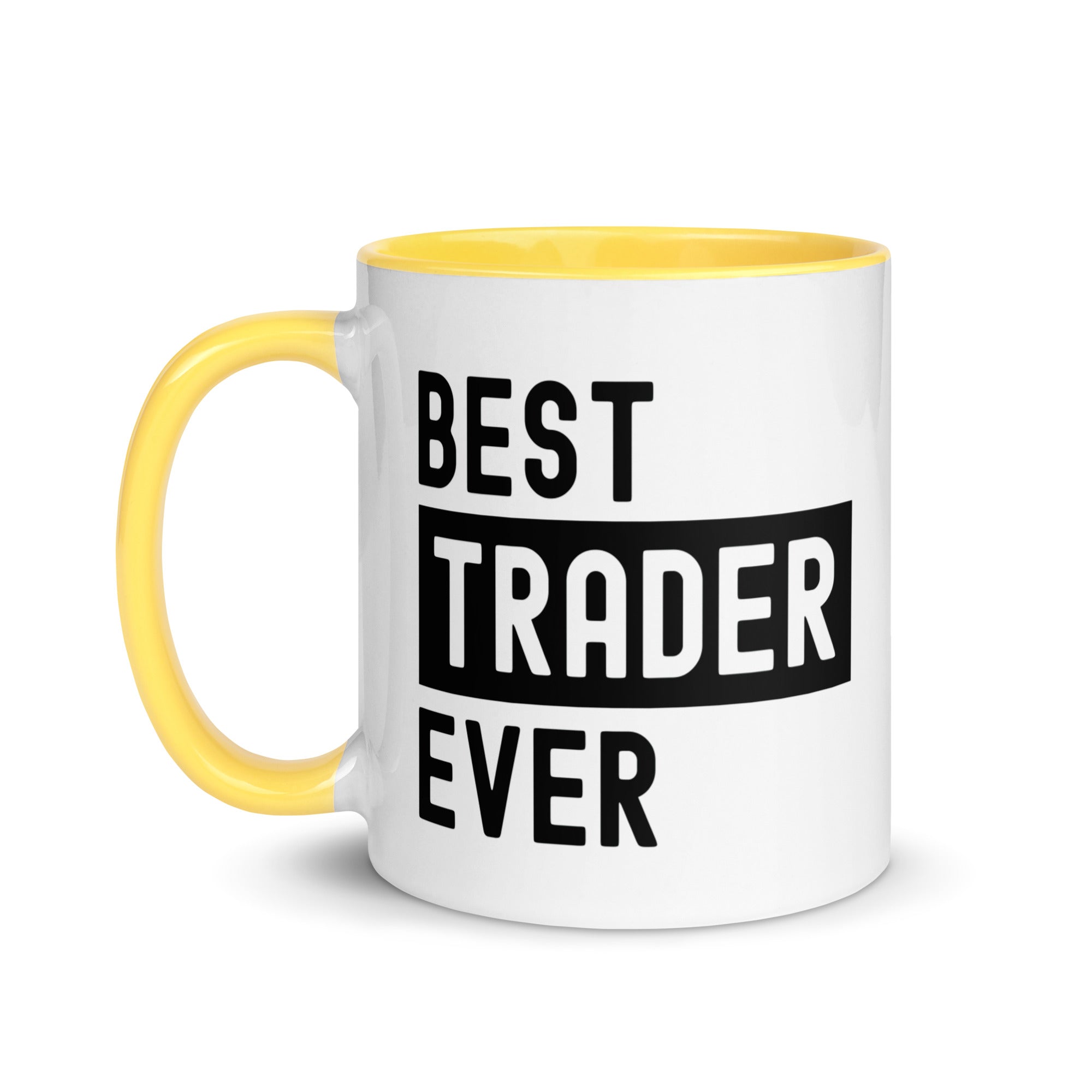 Mug with Color Inside | Best. Trader. Ever.